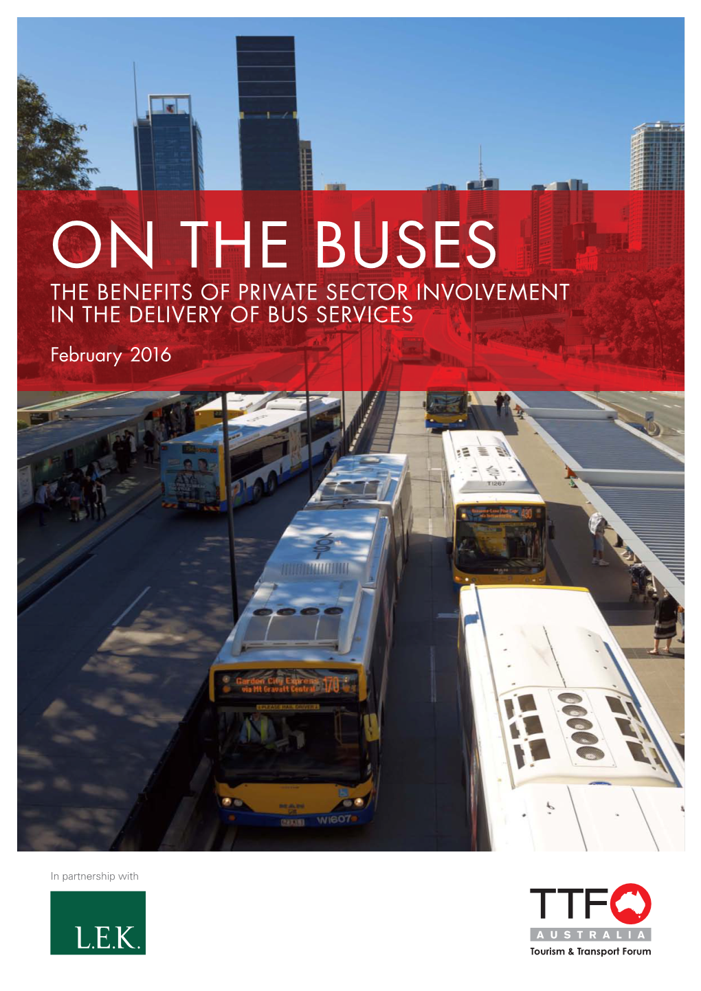 TTF on the Buses Report 2016