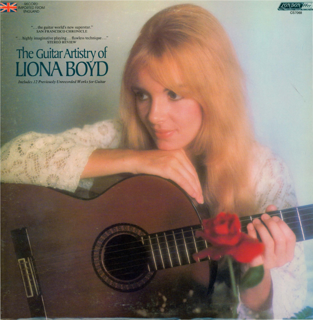 The Guitar Artistry of Liona Boyd