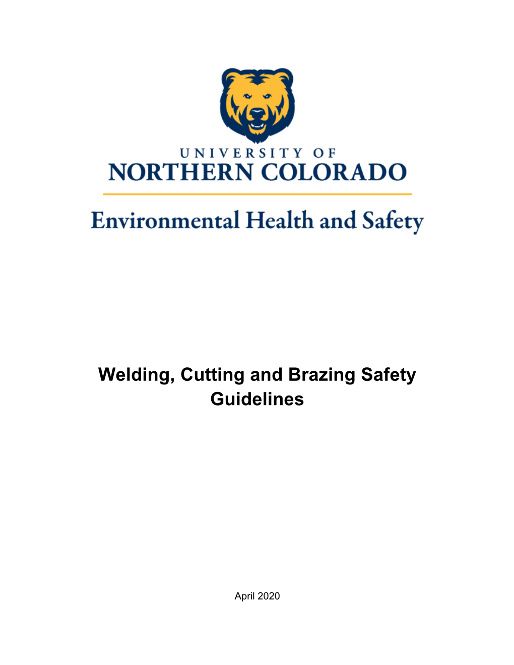 Welding, Cutting and Brazing Safety Guidelines