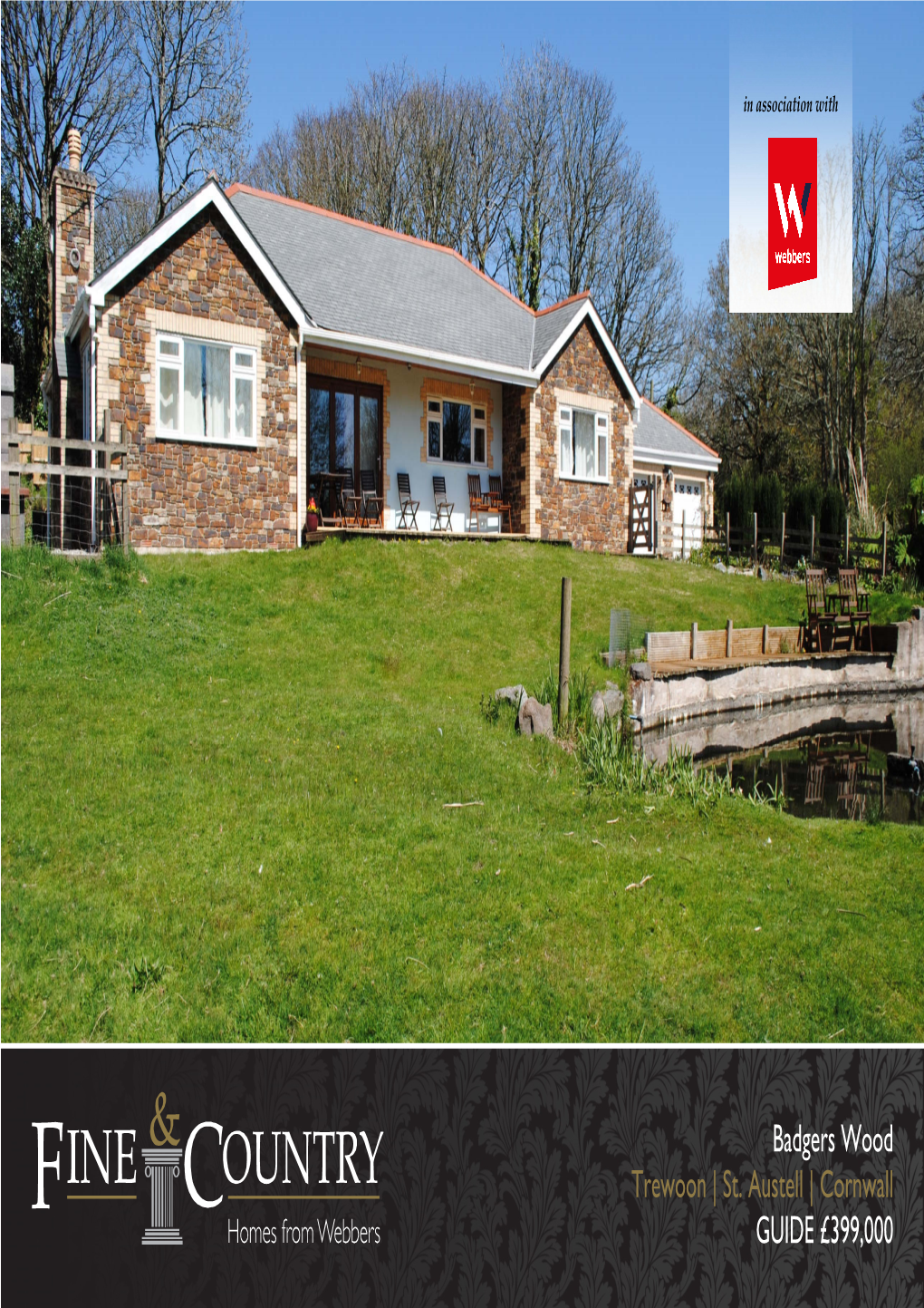 Badgers Wood Trewoon | St. Austell | Cornwall GUIDE £39 9,000
