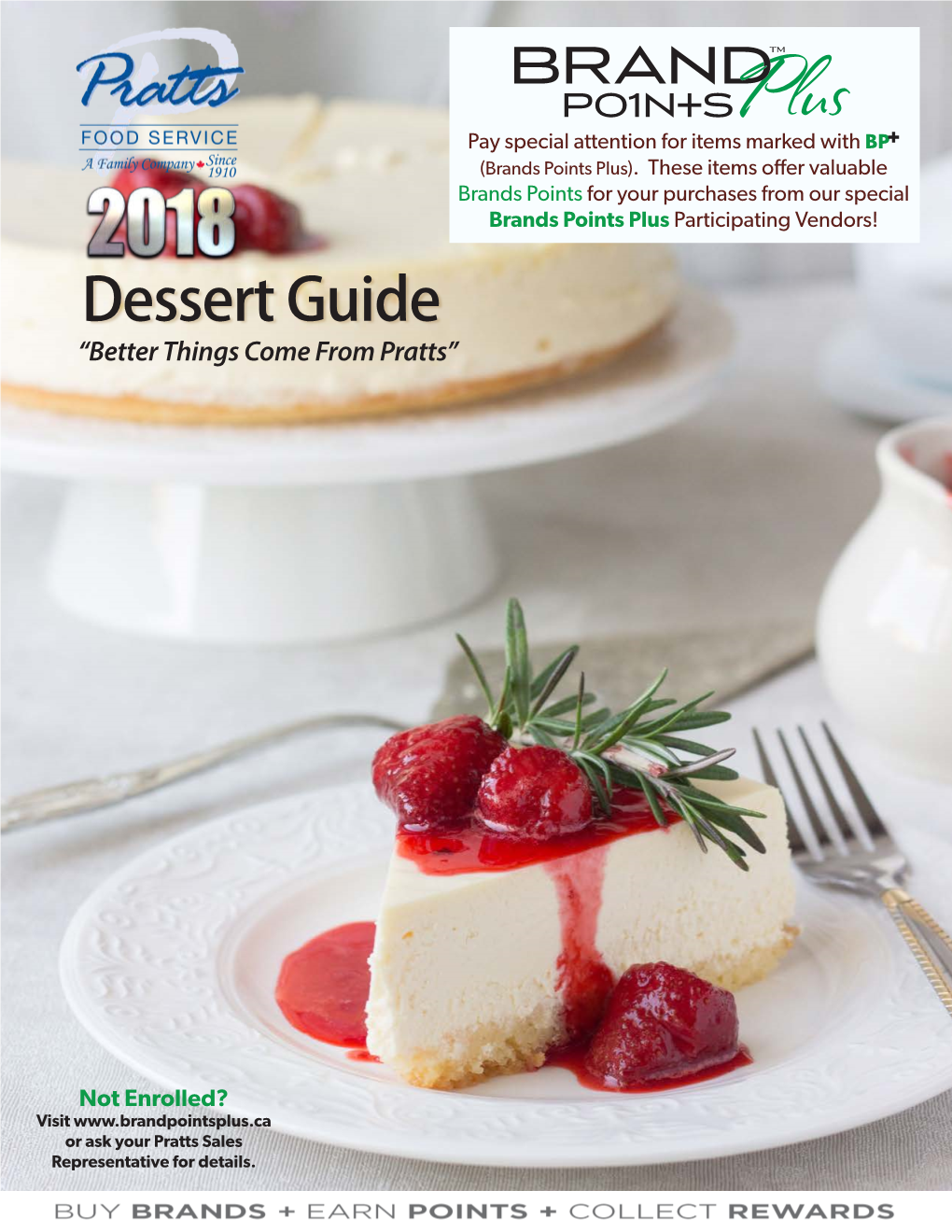 Dessert Guide “Better Things Come from Pratts”