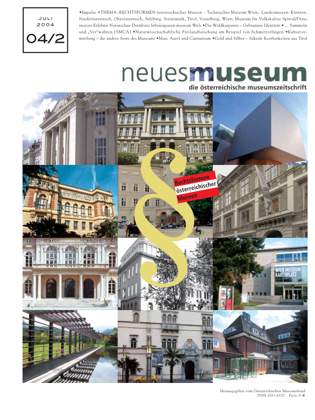 §Rechtsformen Österreichischer Museen