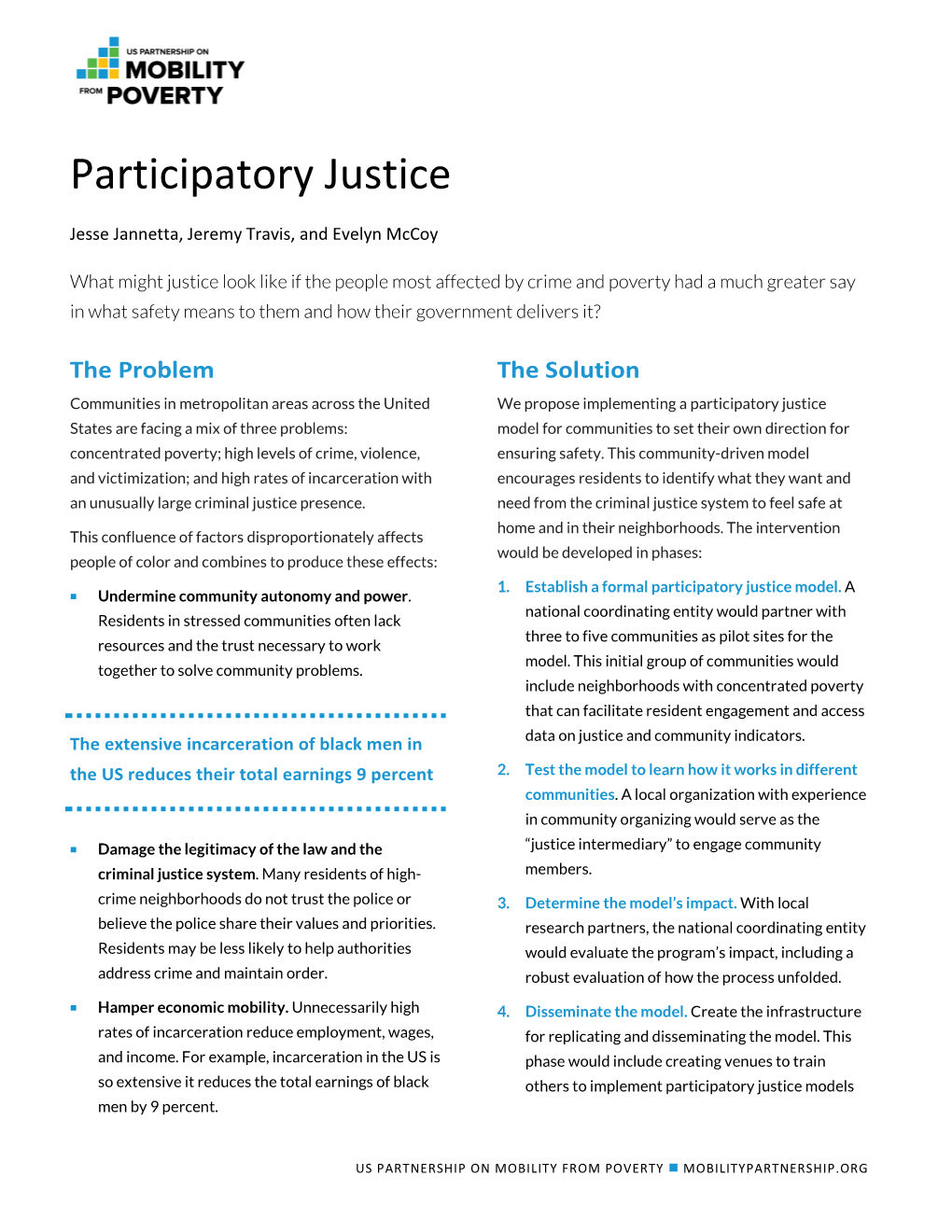 Participatory Justice