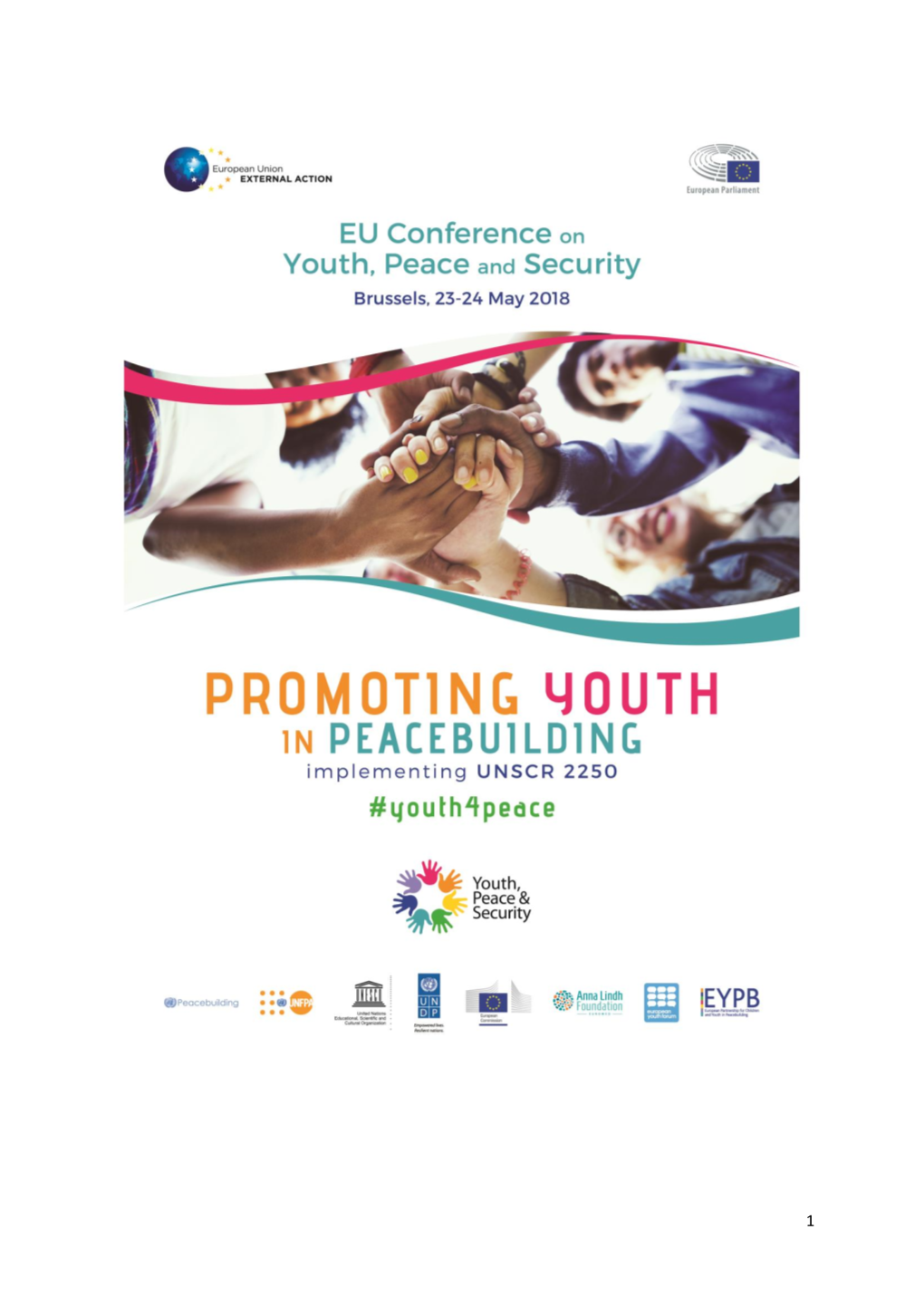 Programme of the Youth, Peace and Security Conference