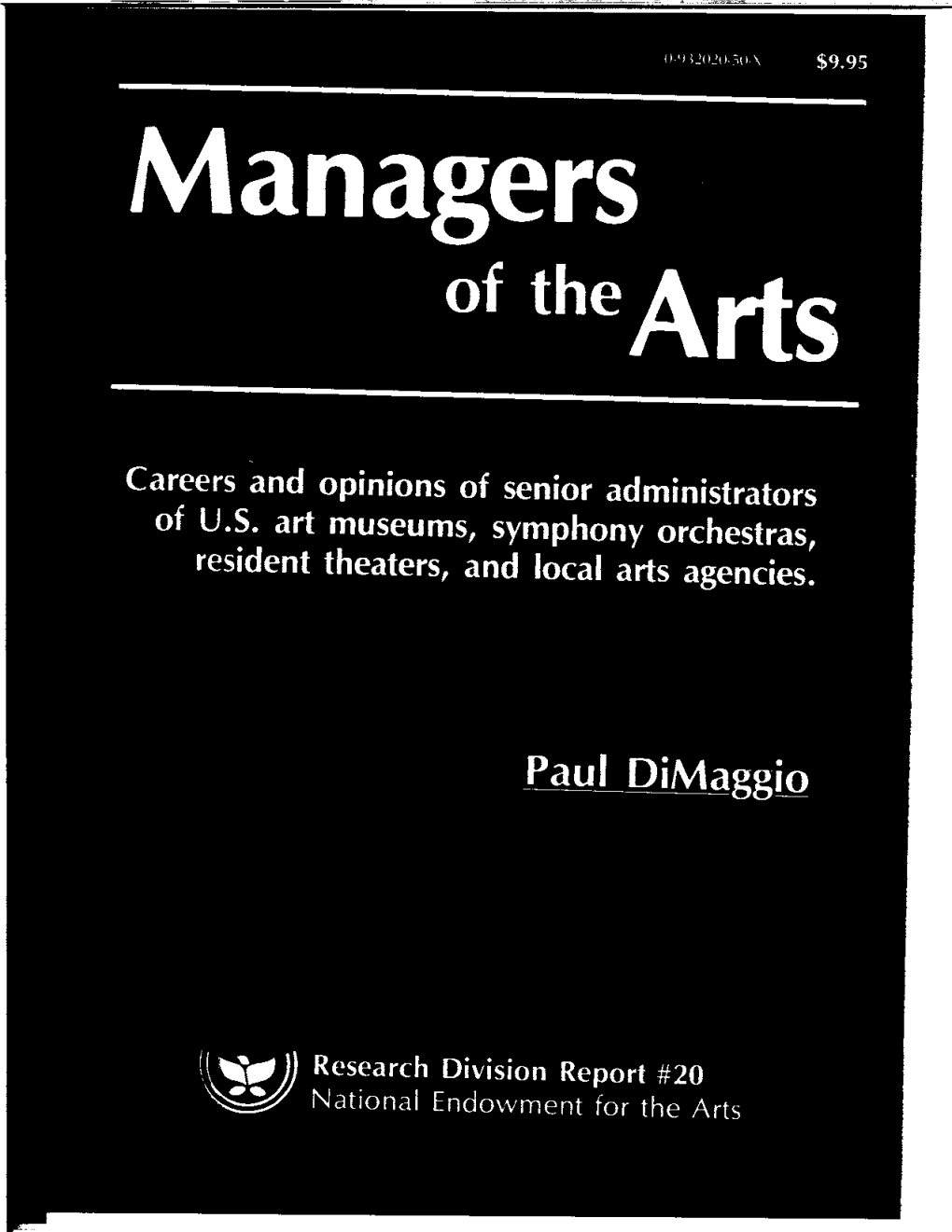 Managers of the Arts Managers Theal S