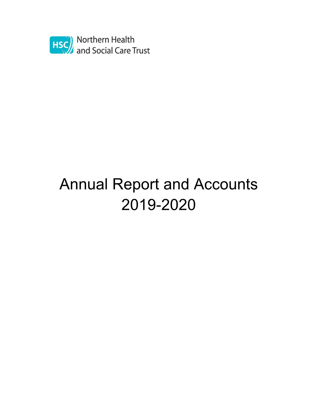 Annual Report and Accounts 2019/2020