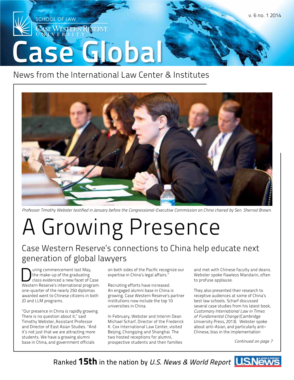Case Global News from the International Law Center & Institutes