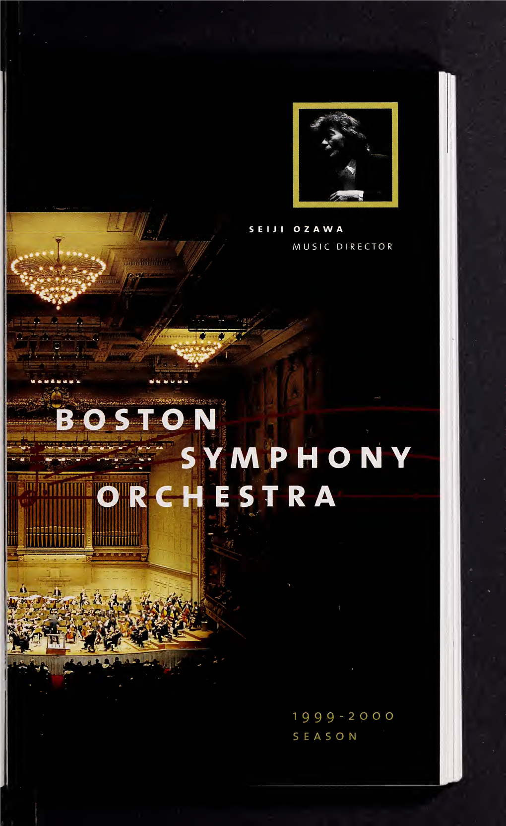 Boston Symphony Orchestra Concert Programs, Season 119, 1999-2000