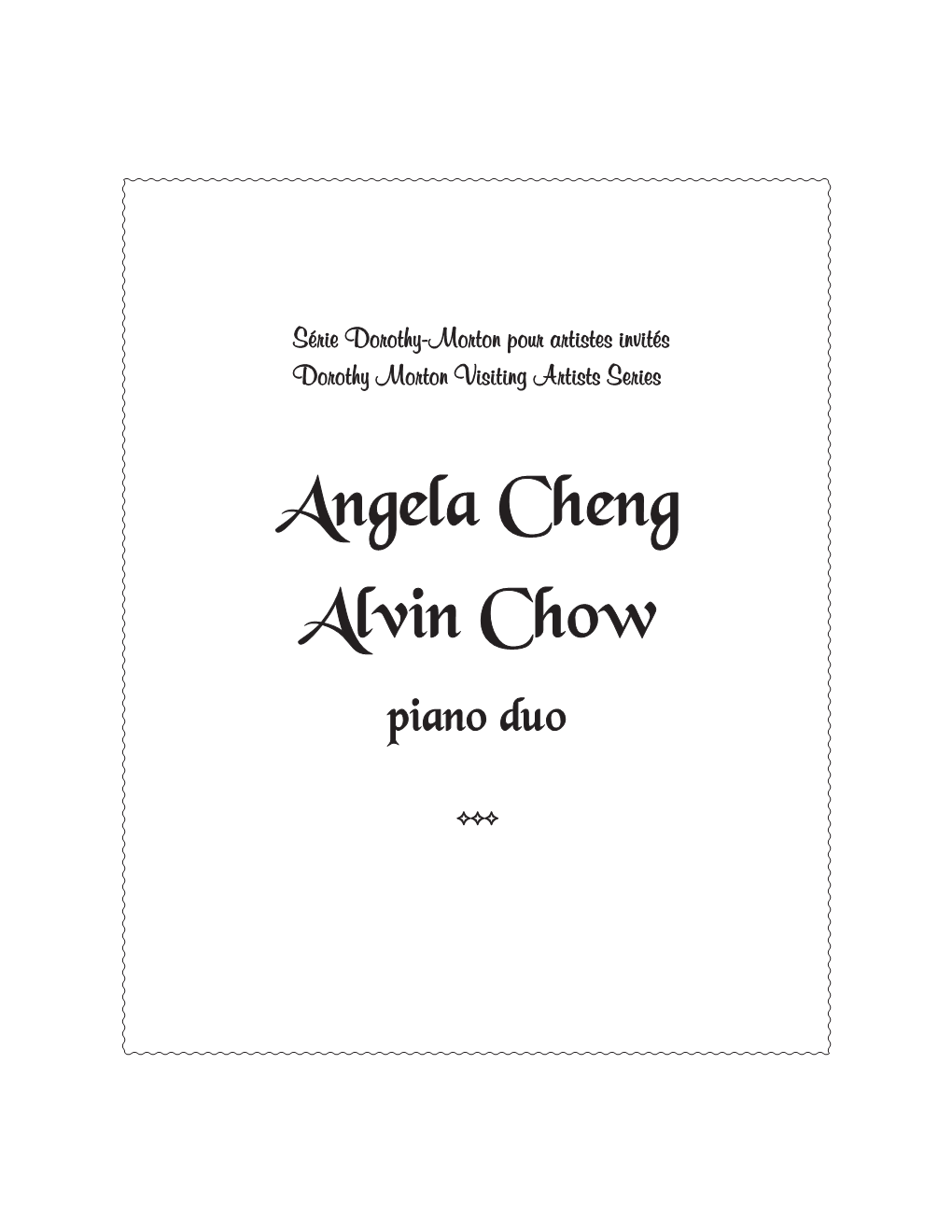 Angela Cheng Alvin Chow