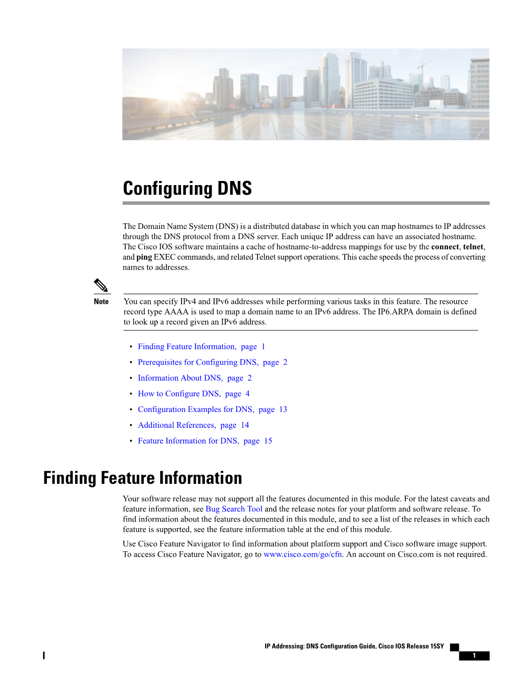 Configuring DNS