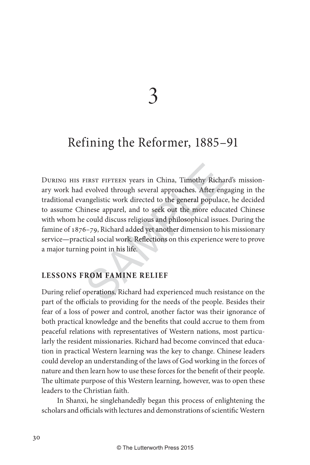 Refining the Reformer, 1885–91