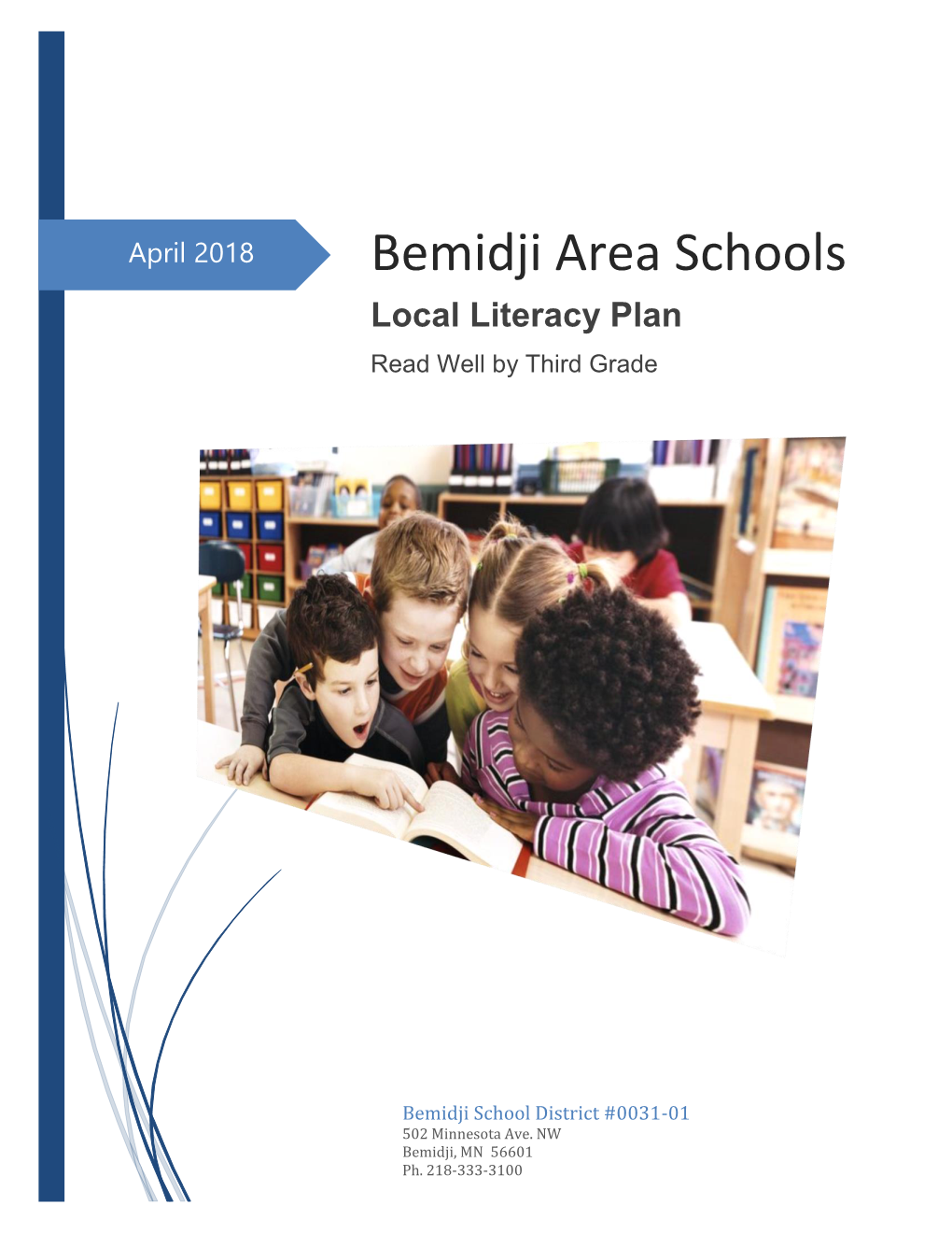 Local Literacy Plan Read Well by Third Grade