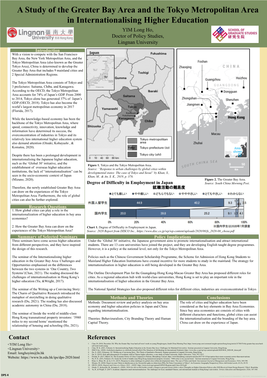 A Study of the Greater Bay Area and the Tokyo Metropolitan Area in Internationalising Higher Education