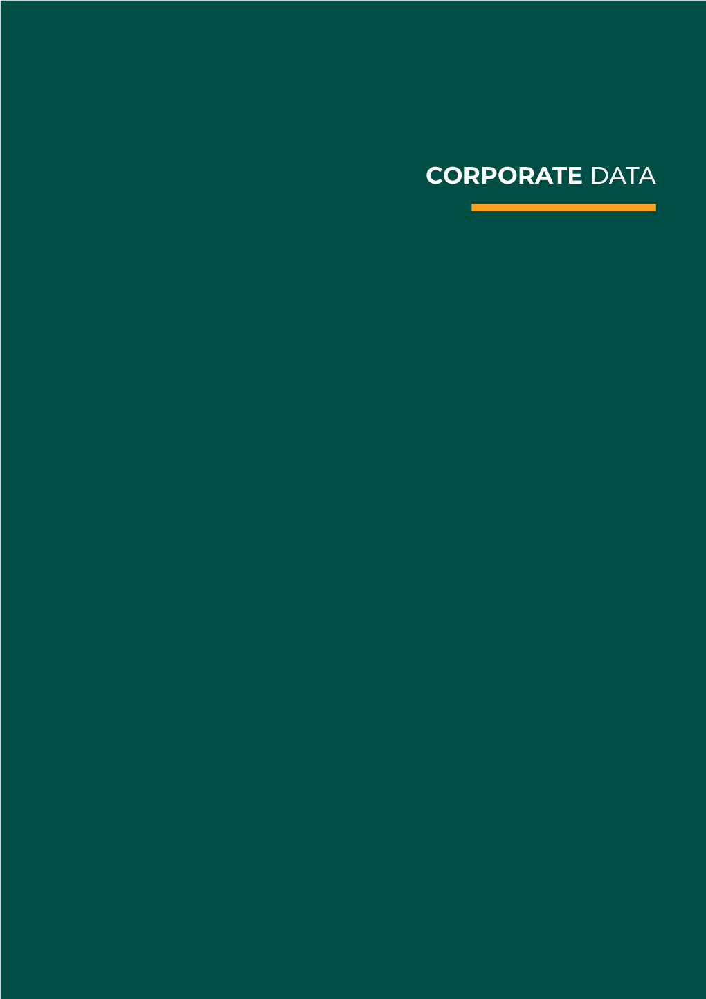 Corporate Data