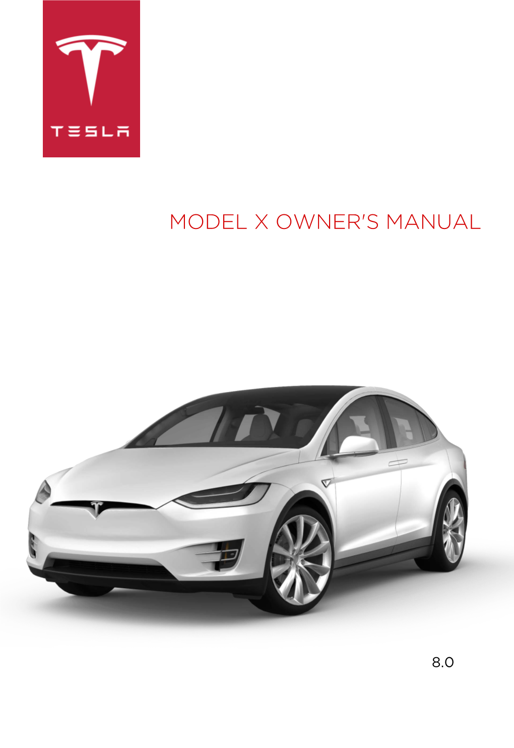 Model X Owner's Manual | Tesla