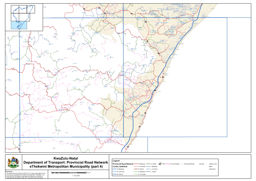 Provincial Road Network