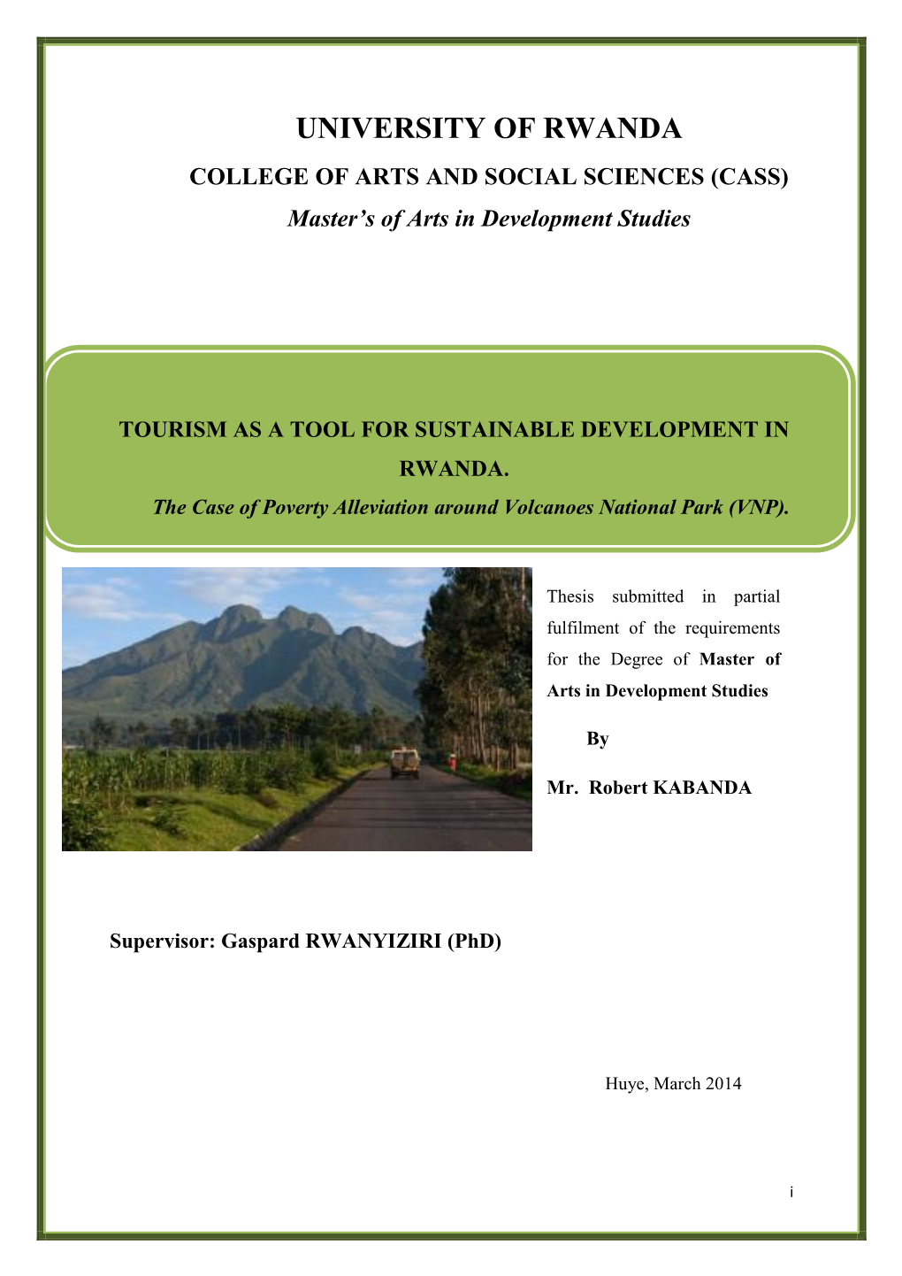 Final Thesis Robert KABANDA Robert 2.Pdf