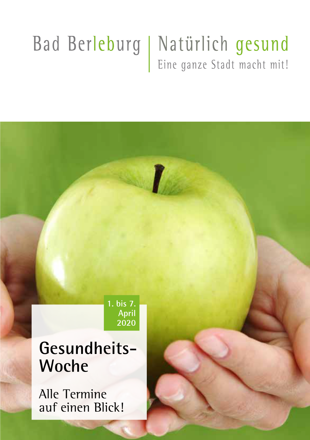 Natürlich Gesund Eine Ganze Stadt Macht Mit!