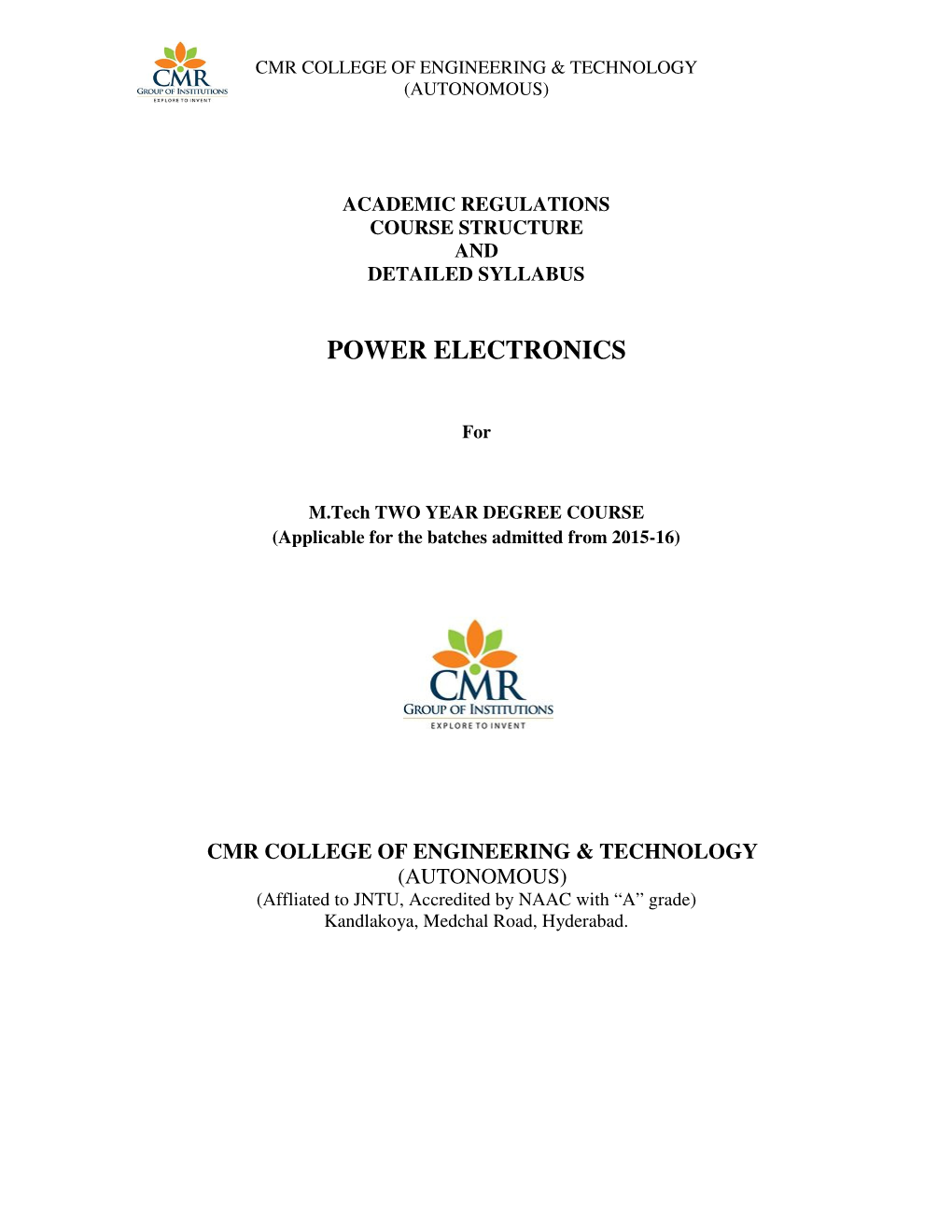 Power Electronics