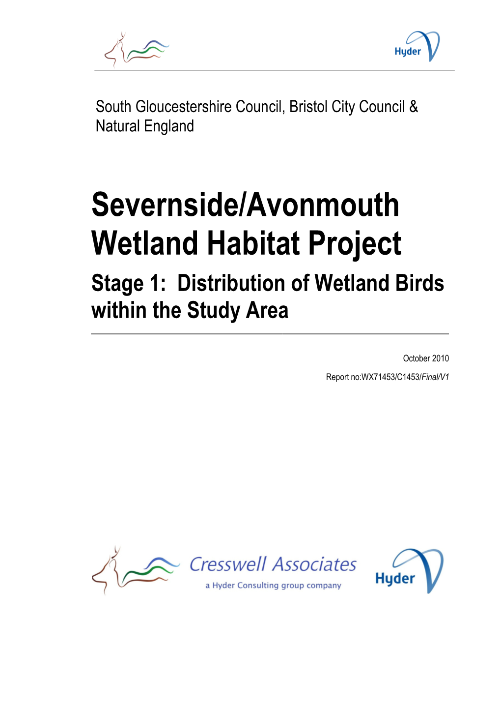 Severnside and Avonmouth Wetland Habitat Project Stage 1