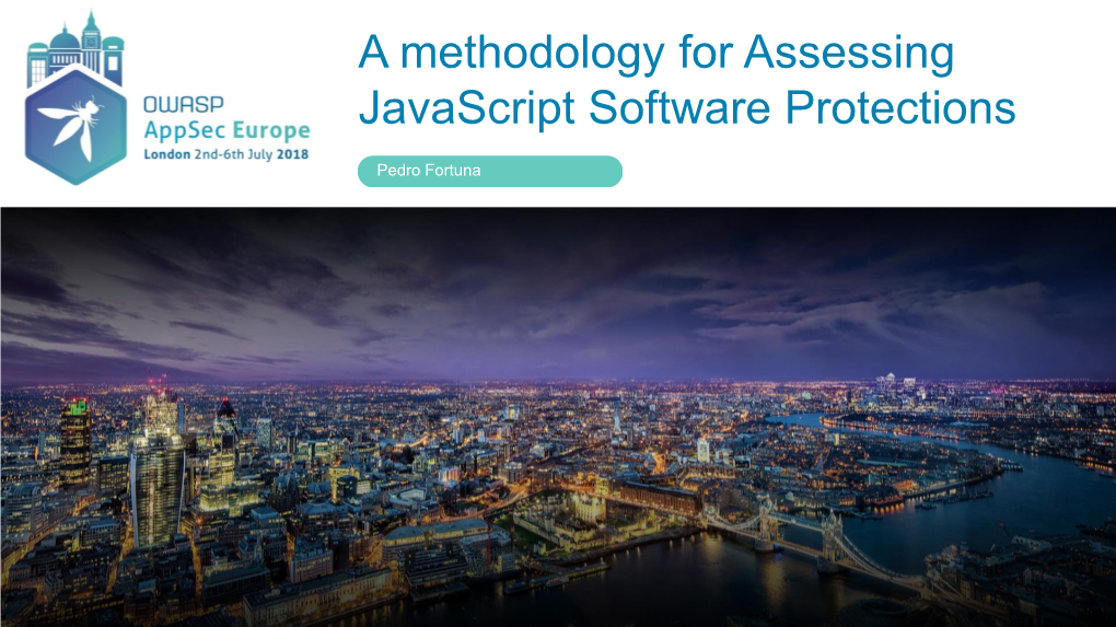 A Methodology for Assessing Javascript Software Protections