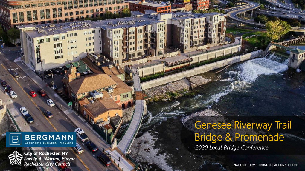 Genesee Riverway Trail Bridge & Promenade