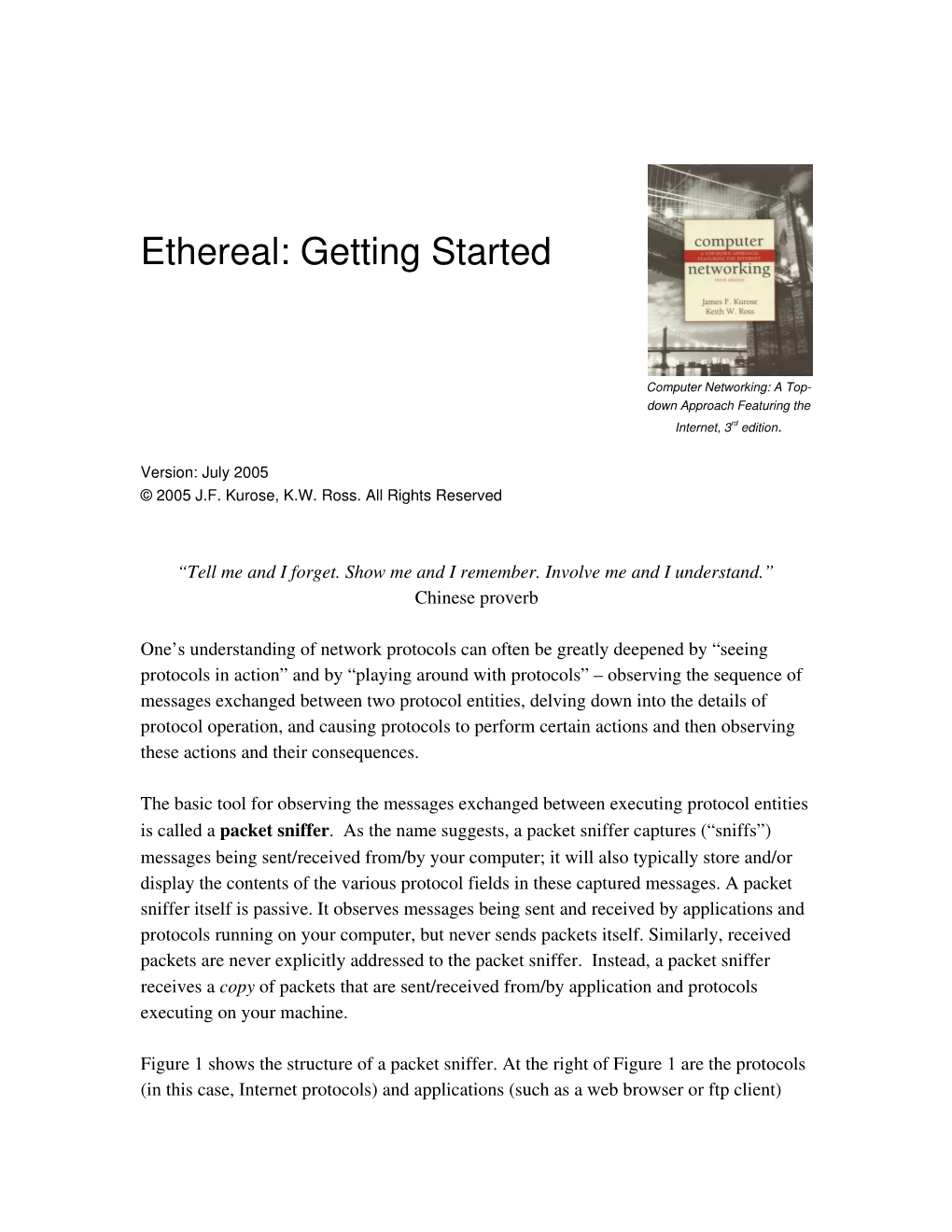 Getting Started with Ethereal