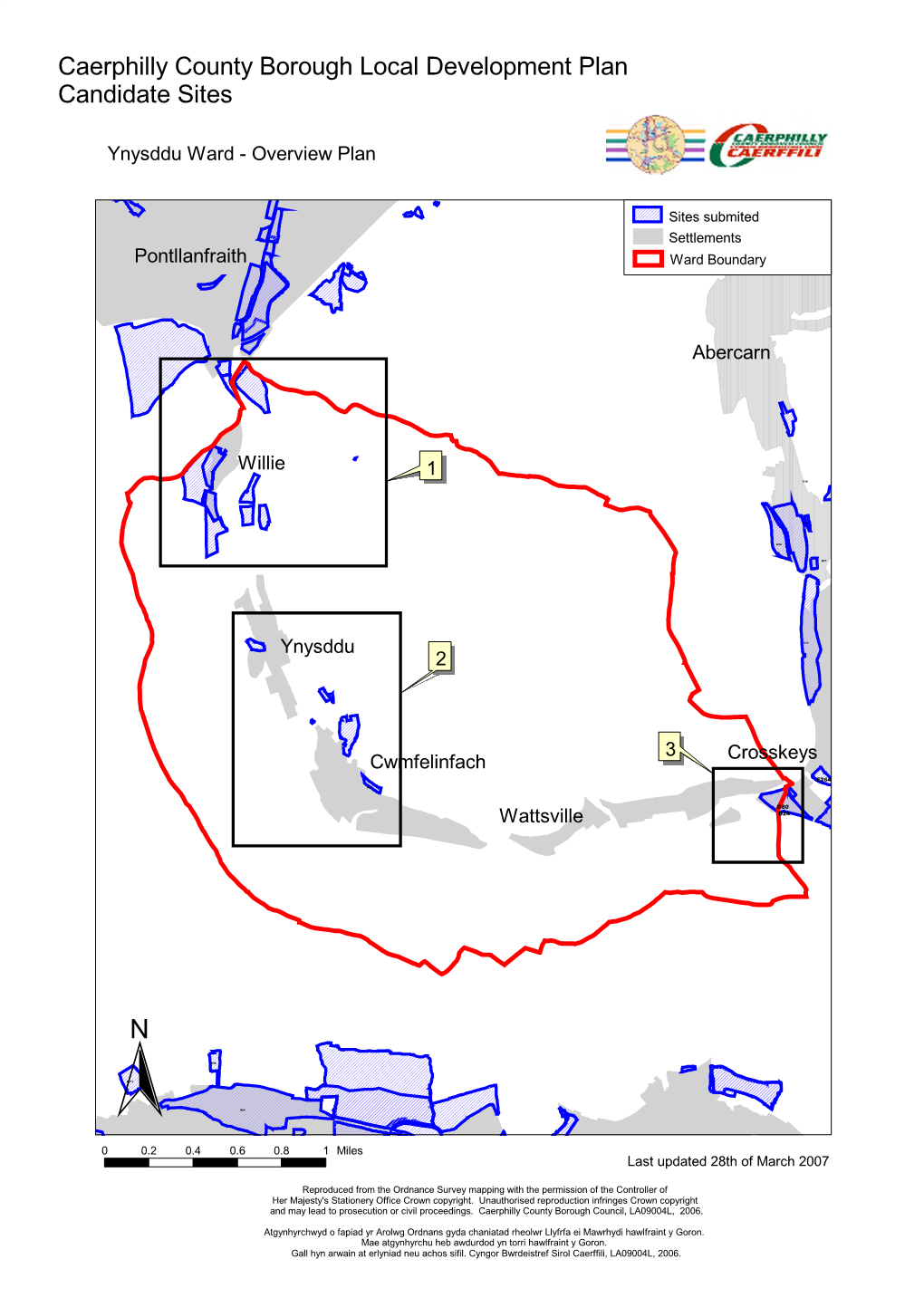 Caerphilly County Borough Local Development Plan Candidate Sites