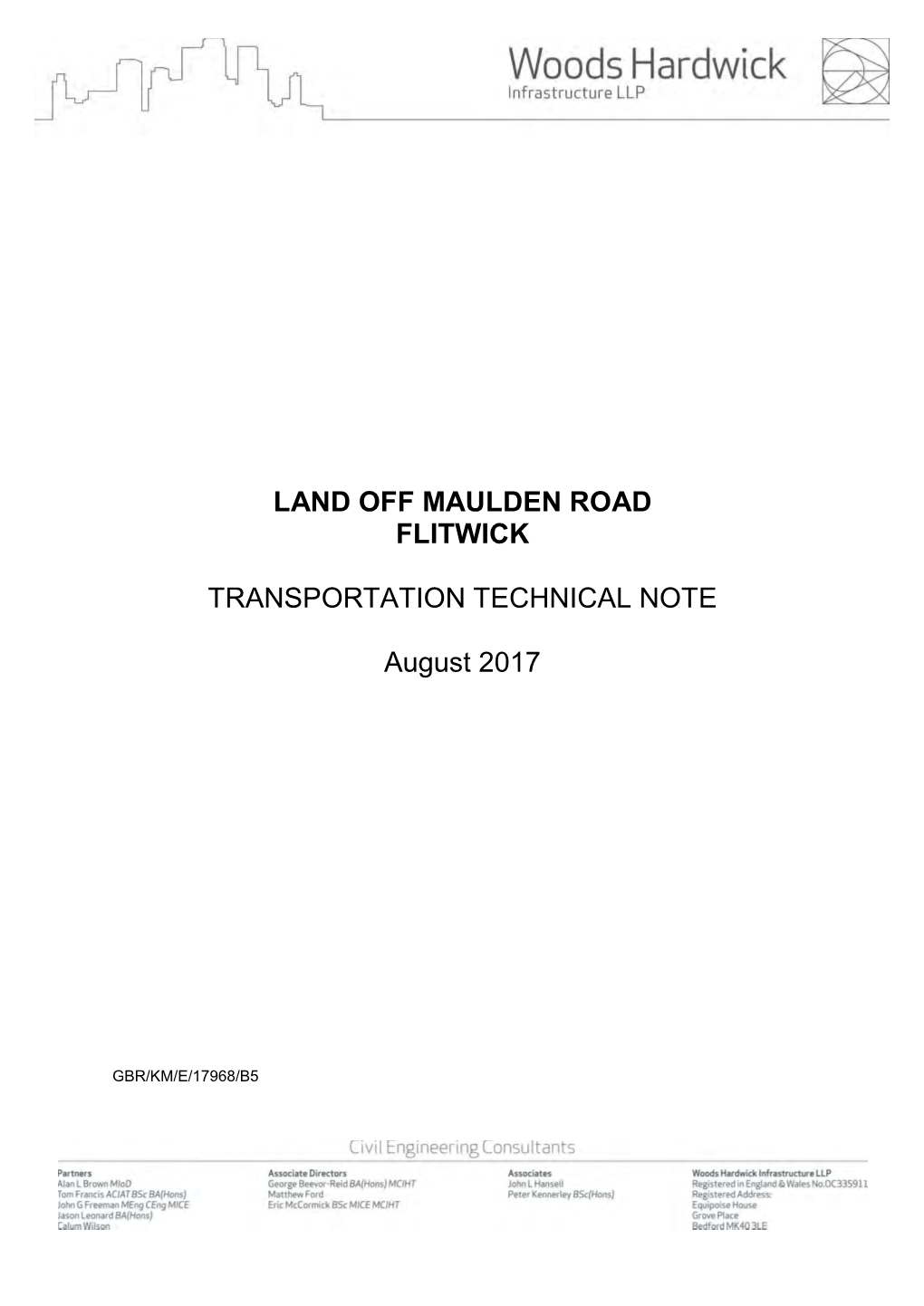 Land Off Maulden Road Flitwick Transportation