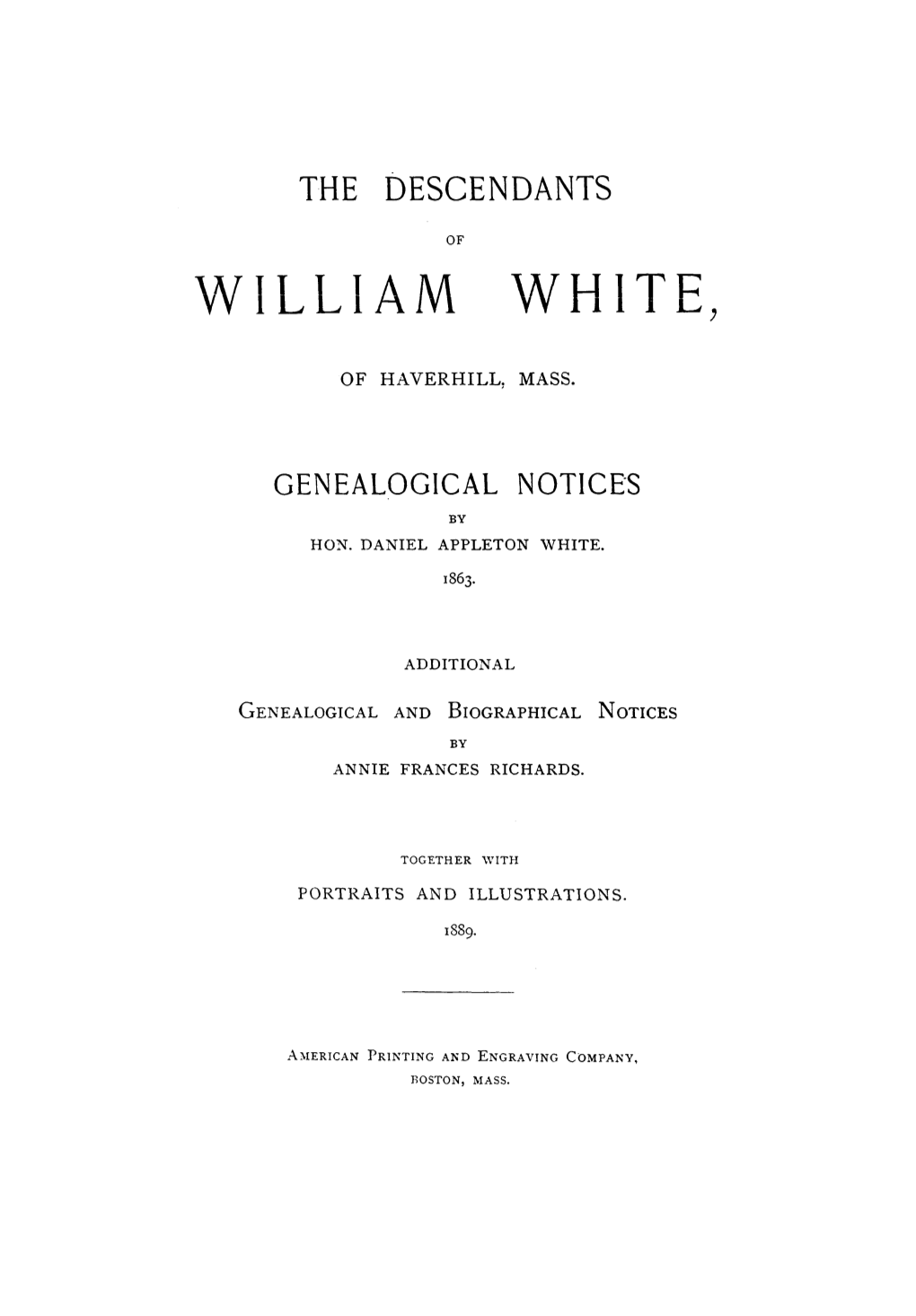 William White