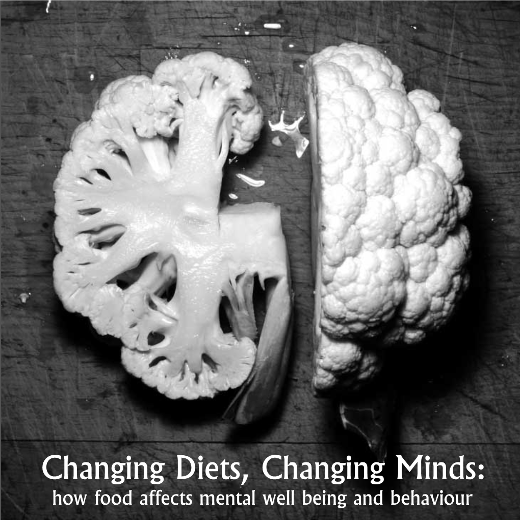 Changing Diets, Changing Minds: How Food Affects Mental Well Being and Behaviour Acknowledgements