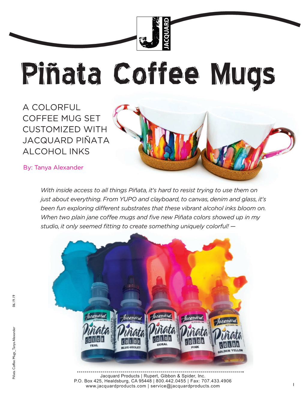 Piñata Coffee Mugs