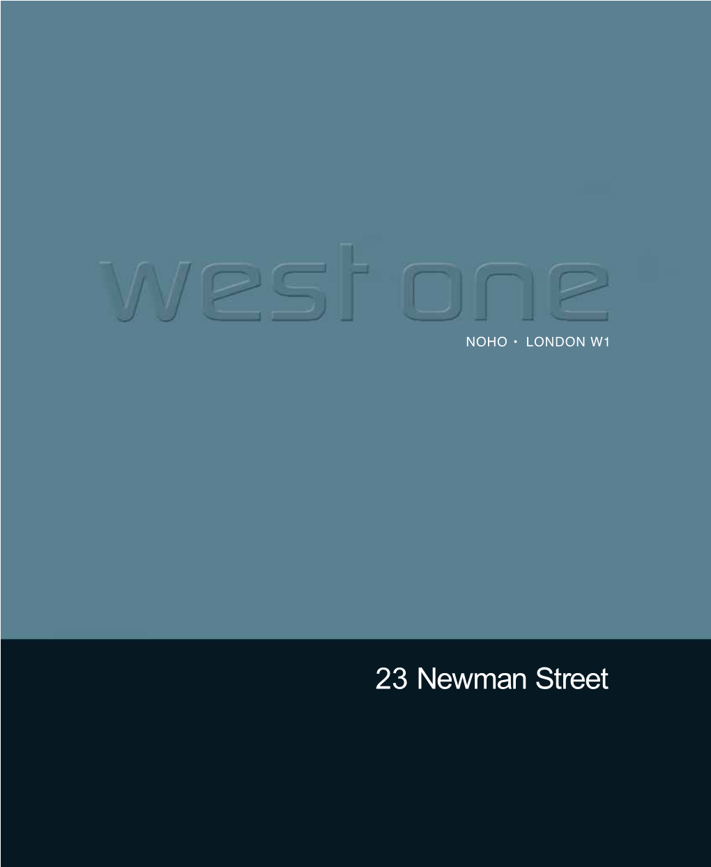 23 Newman Street a World Class Lifestyle Opportunity in a World Famous Location Actual Image of West One