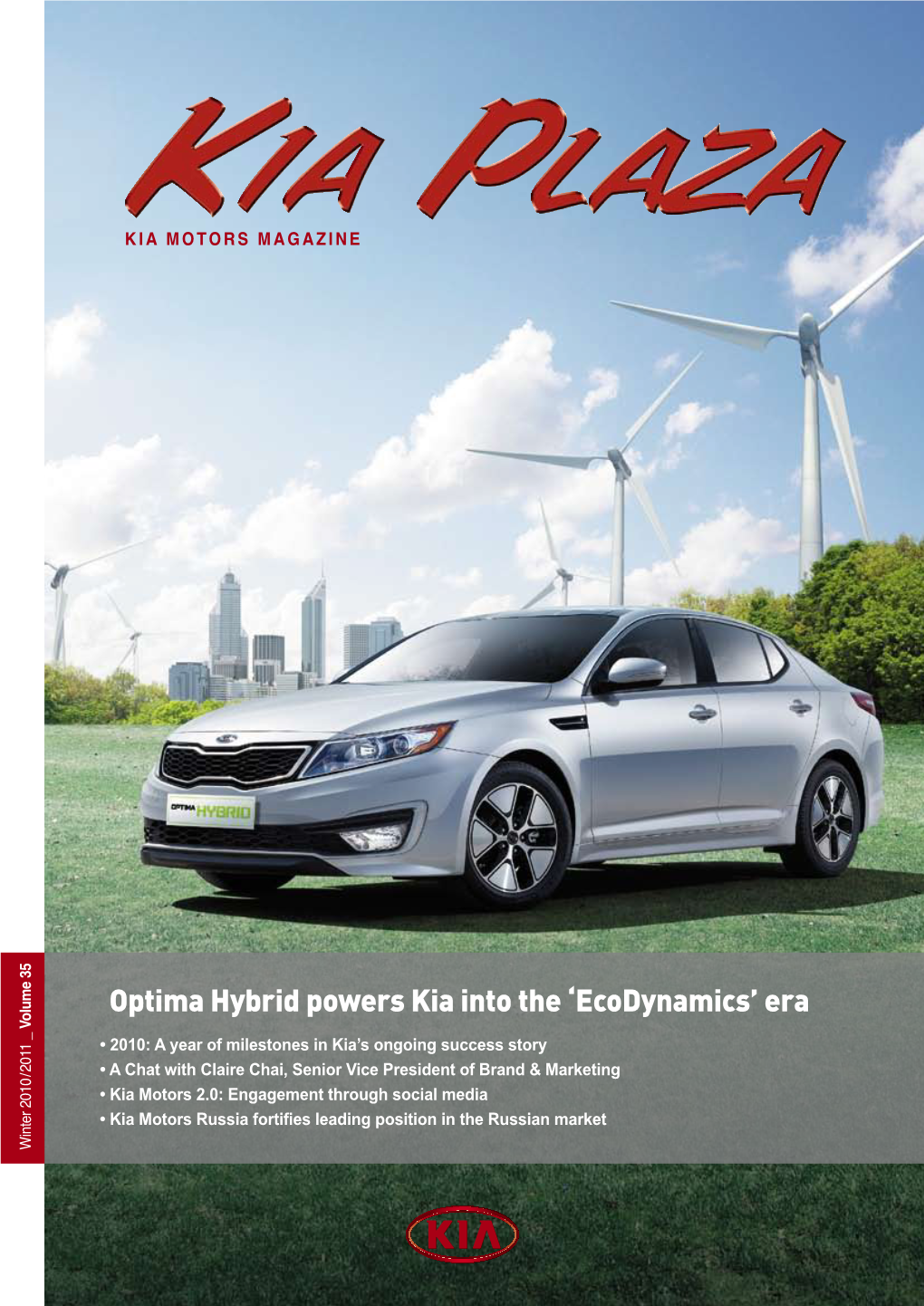 Optima Hybrid Powers Kia Into the 'Ecodynamics'