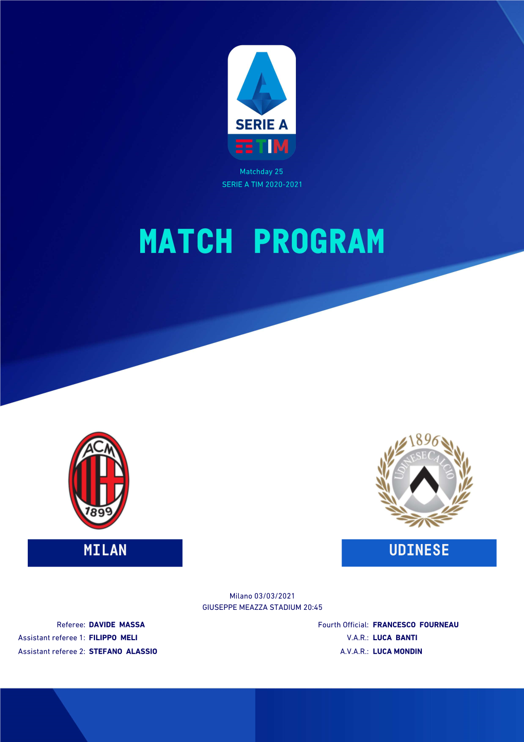 Match Program