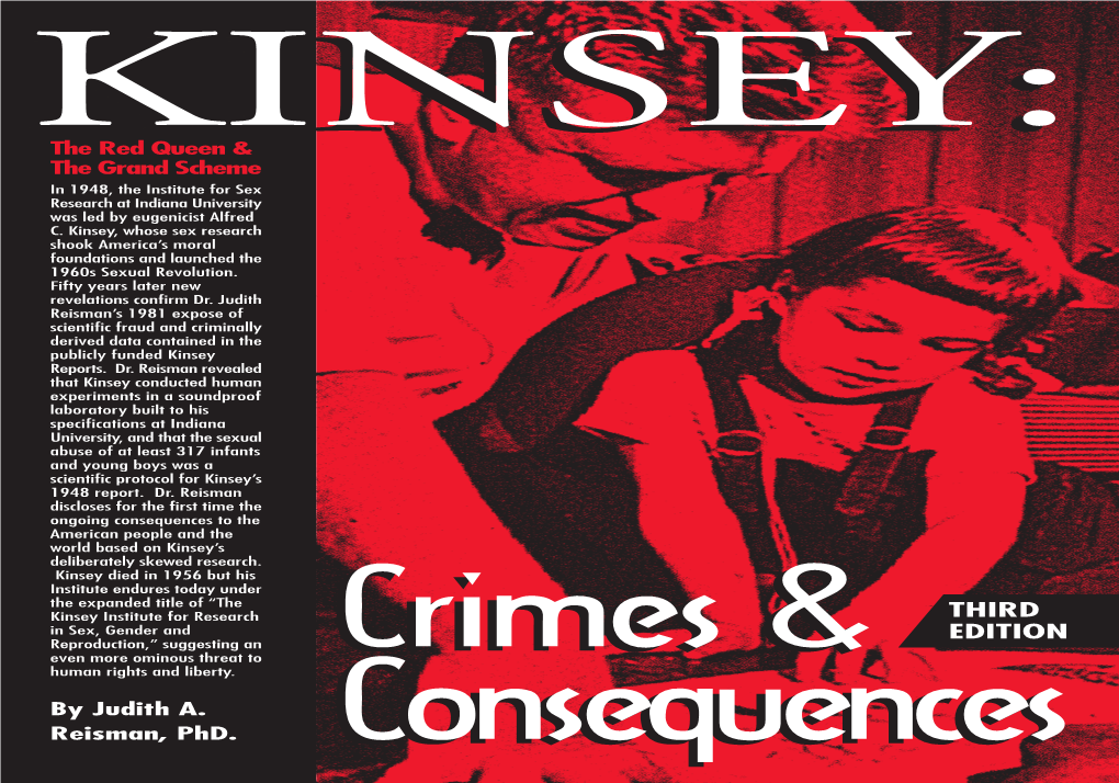 KINSEY: CRIMES & CONSEQUENCES “Dr