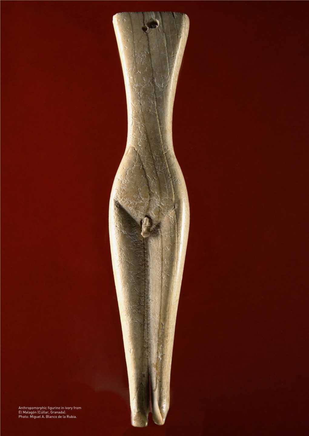 Anthropomorphic Figurine in Ivory from El Malagón (Cúllar, Granada)