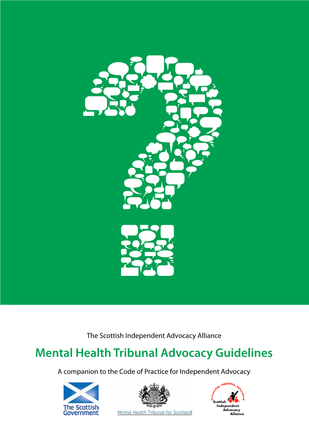 SIAA Mental Health Tribunal Advocacy Guidelines