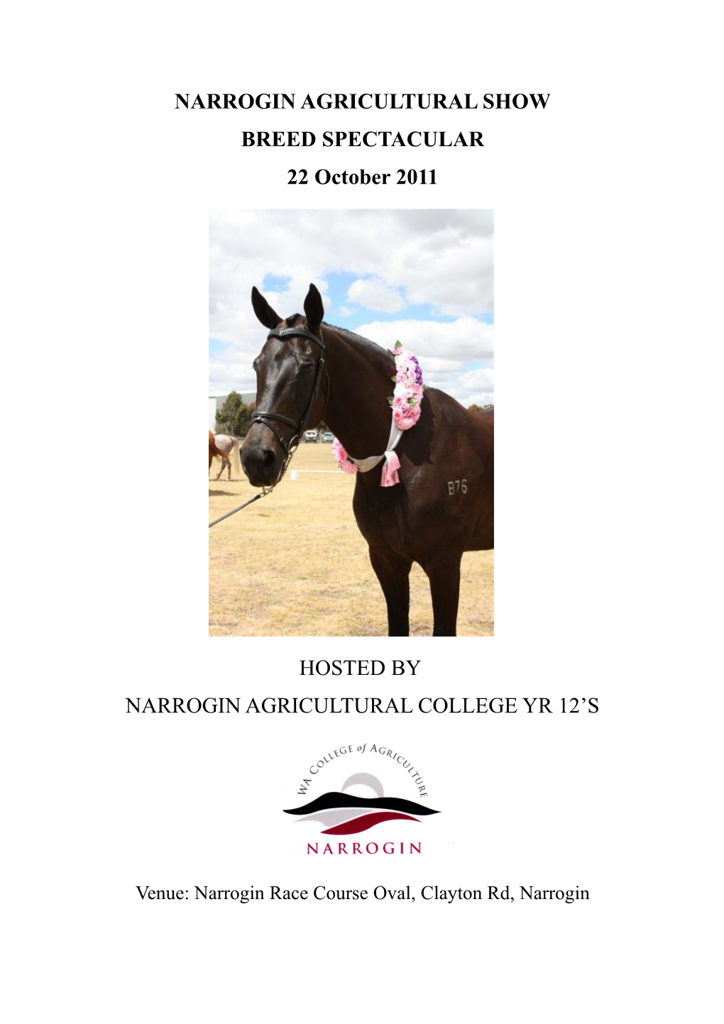 Narrogin Agricultural Show