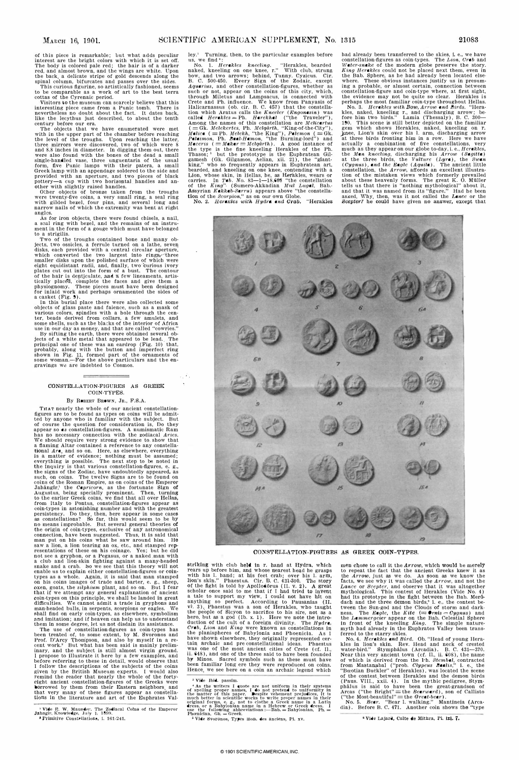 Mailch 16, Hlol. Cientri1nc AMERJCAN SUPPLEMENT