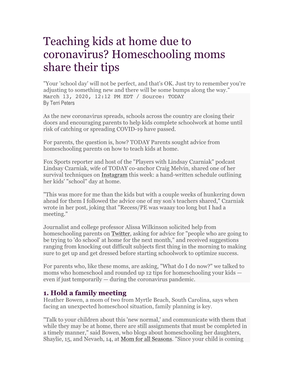 Teaching Kids at Home Due to Coronavirus? Homeschooling Moms Share Their Tips