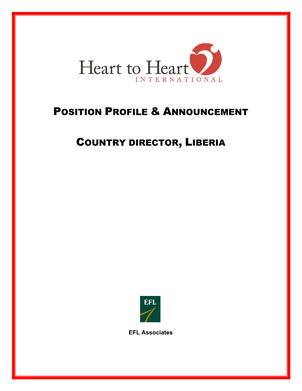 Position Profile & Announcement Country