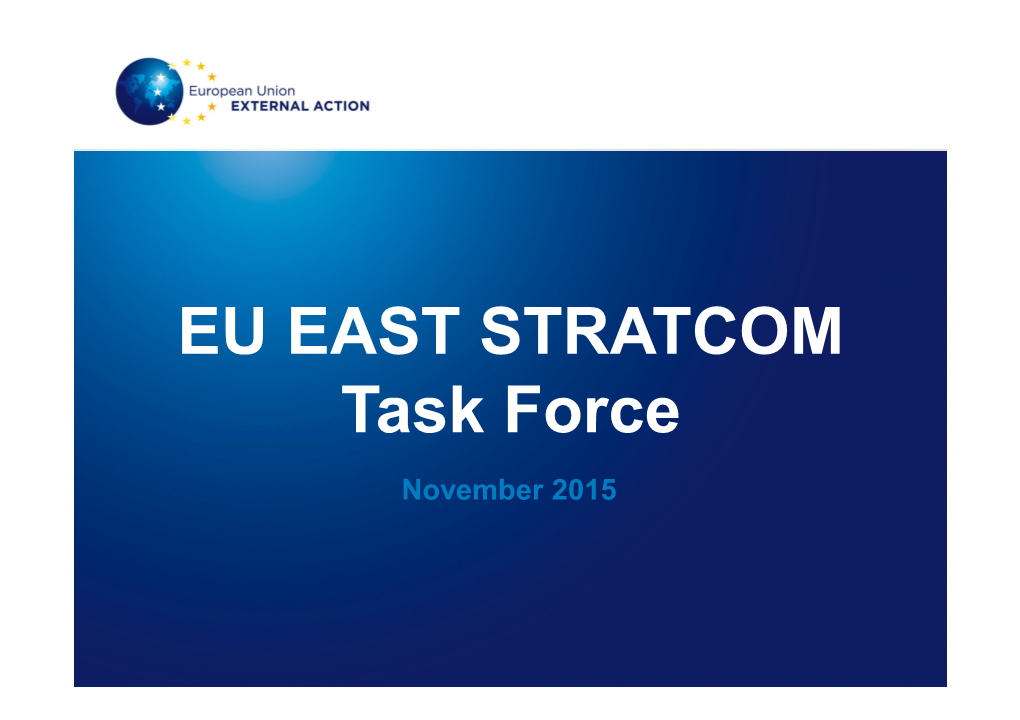 EU EAST STRATCOM Task Force