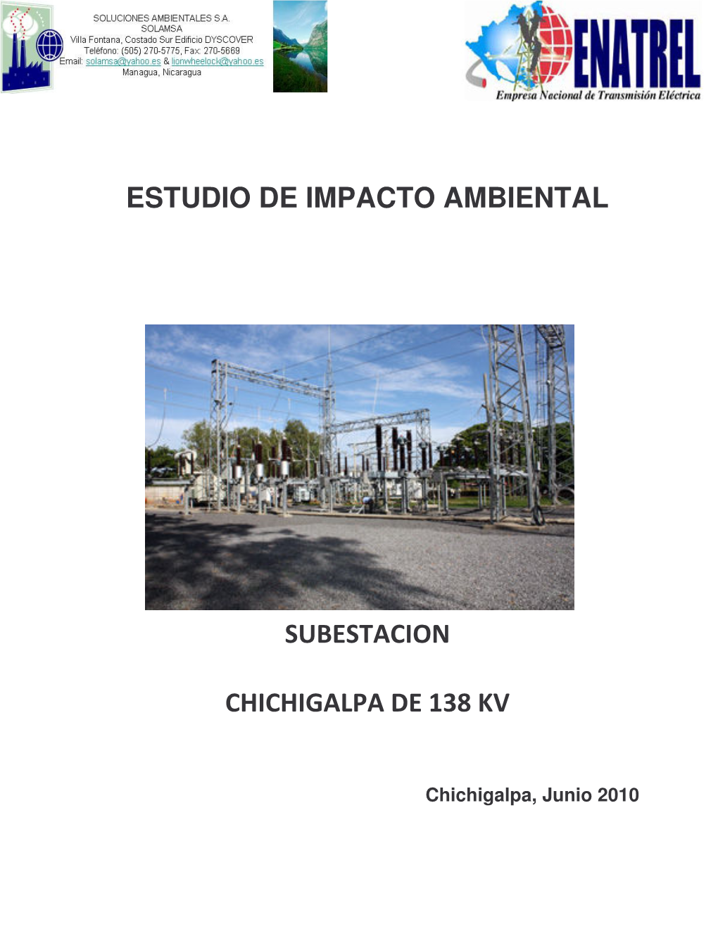 Estudio De Impacto Ambiental Final