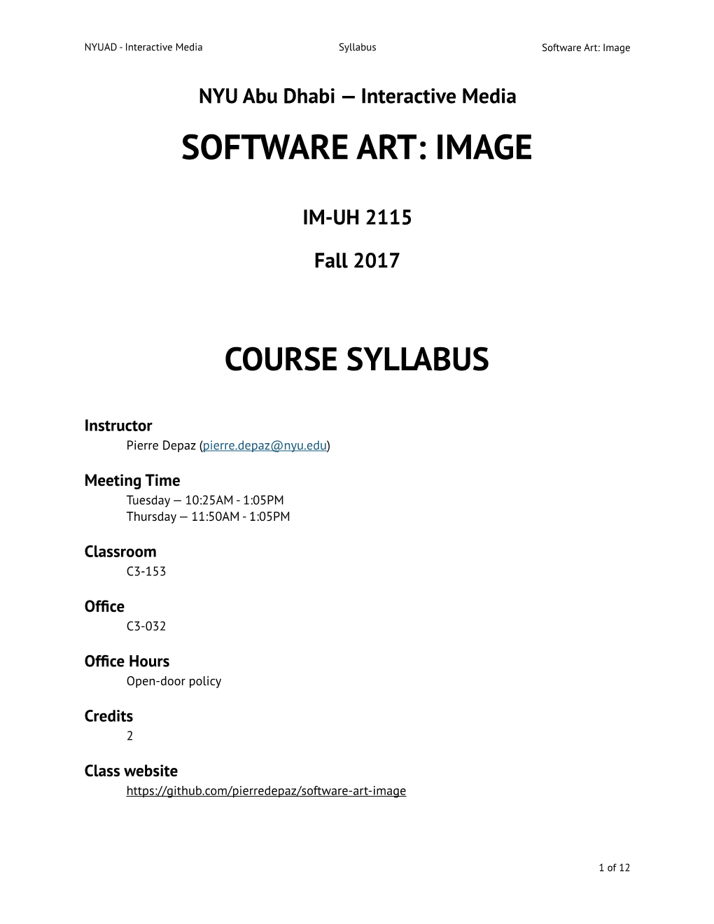Software Art: Image