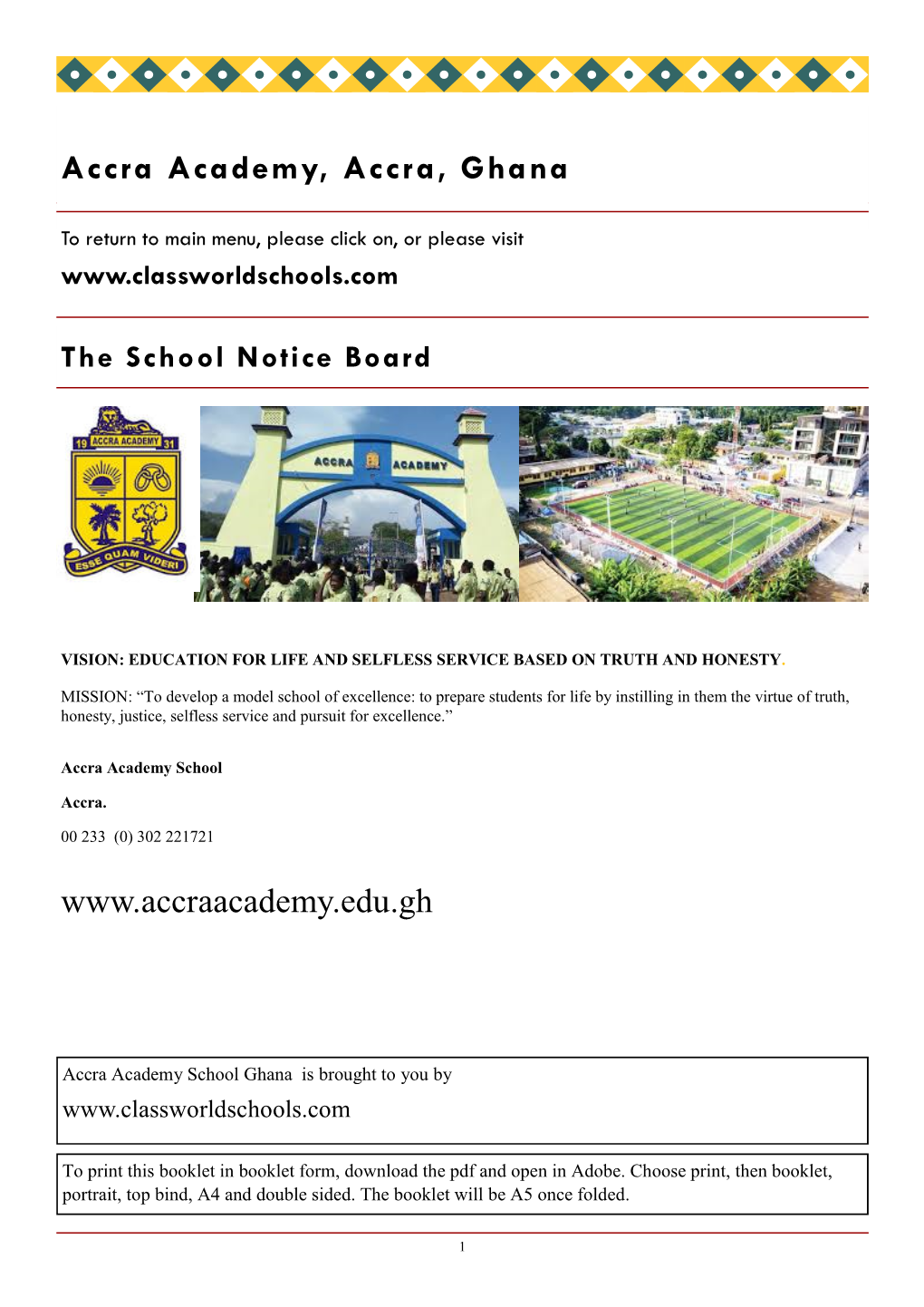 Ghana Accra Academy