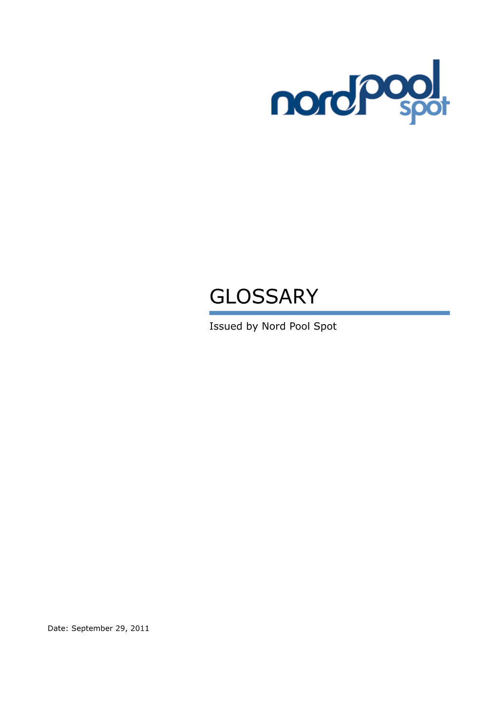 Nord-Pool-Spot-Glossary.Pdf