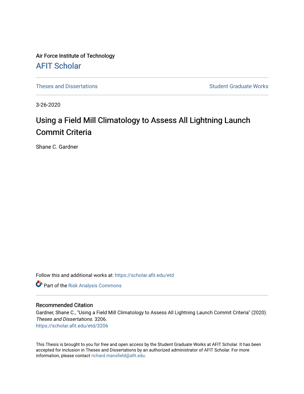 Using a Field Mill Climatology to Assess All Lightning Launch Commit Criteria