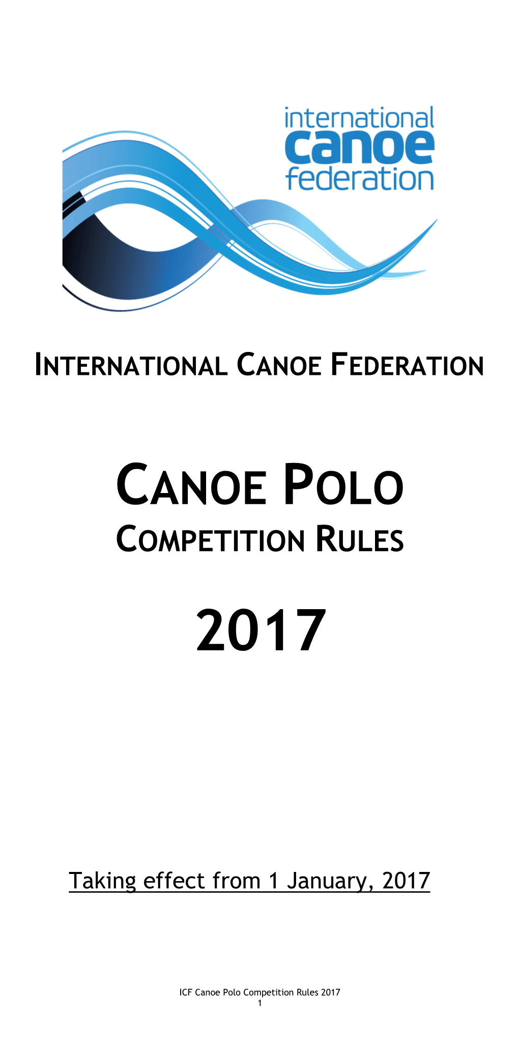 34. International Canoe Polo Referees