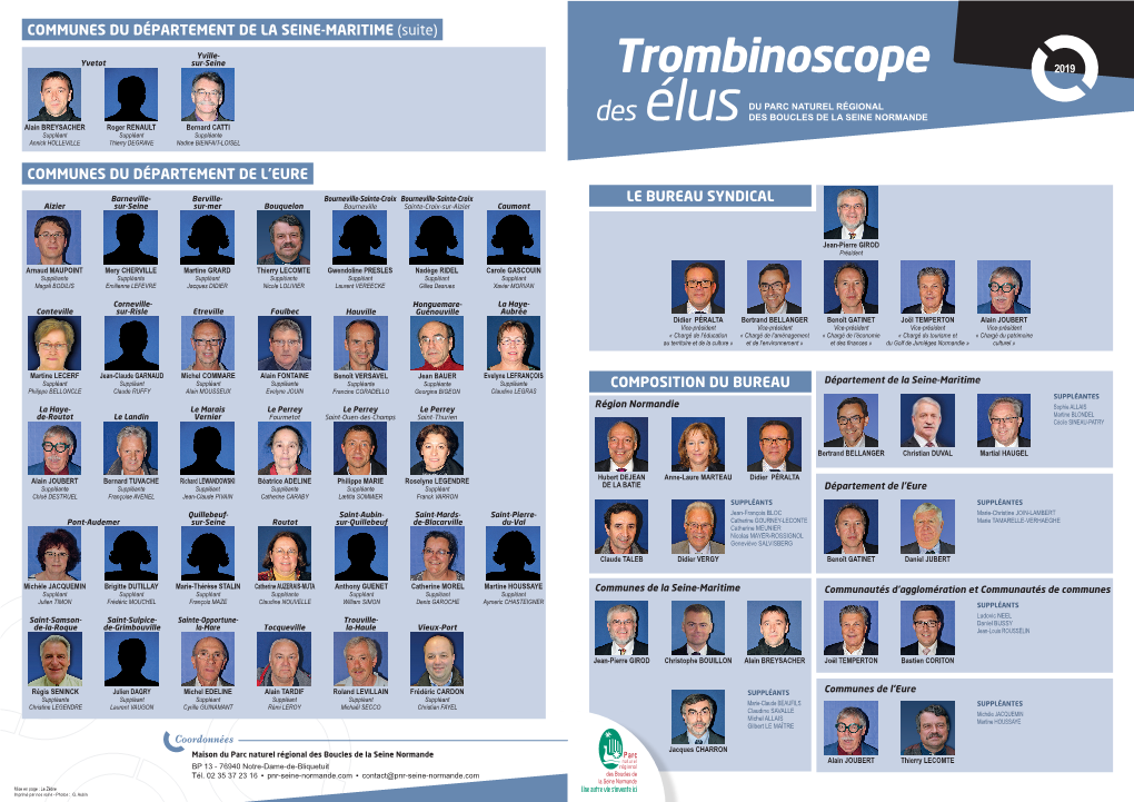 Trombinoscope 2019